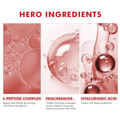 Conscious Chemist 6 Peptide Serum For Face | 50Ml | Complex Collagen Boosting Firming Essence For Face, Niacinamide & Hyaluronic Face Serum, Reduce Fine Lines, Wrinkles, Face Serum For Men & Women