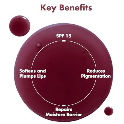 Conscious Chemist Peptide Lip Balm - Lush Lips With Spf15 | 15G | Raspberry Gummy For Dry & Chapped Lips | 24 Hr Hydration & Moisturizing Lip Balm For Women | For Pigmentation & Dark Lips | Sun Protection | Soothes Dry Lips & Repair Moisture Barrier