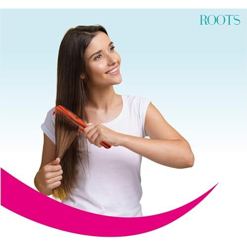 Roots - Classic Fine Tooth Combs - Designed With Fine Teeth Handle Comb - Damage Free Everyday Use For Men And Women - Model No.6