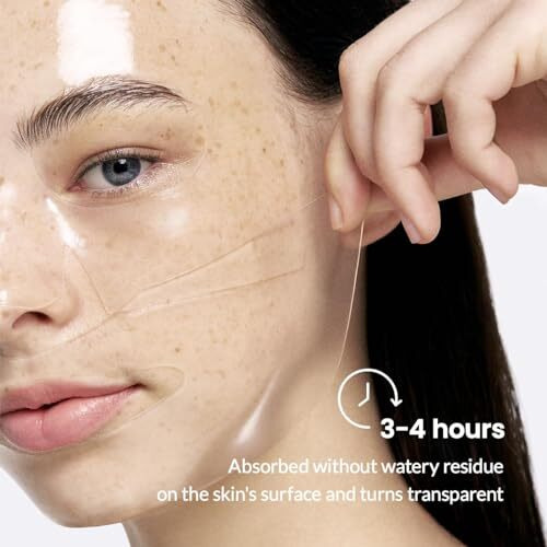 Aum Enterprise Collagen Overnight Face Mask, Korean Glass Skin Hydrogel Mask For Deep Hydration, Pigmentation, Anti-Aging & Pore Minimizing | Hyaluronic Acid, Niacinamide, Vitamin E & Centella.