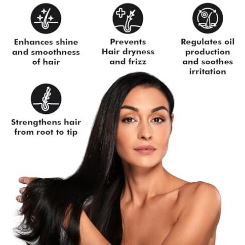 Klm Cosmoq Shampoo 200Ml | Restores Hydration, Prevents Hair Frizz Everyday Hair Care