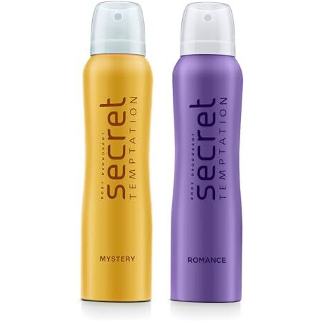 Secret Temptation Mystery And Romance Deodorant For Women 150 Ml Each