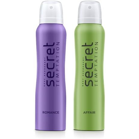 Secret Temptation Affair And Romance Deodorant For Women 150 Ml Each