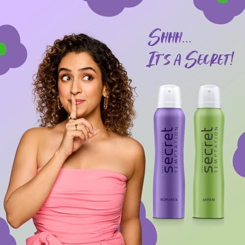 Secret Temptation Affair And Romance Deodorant For Women 150 Ml Each