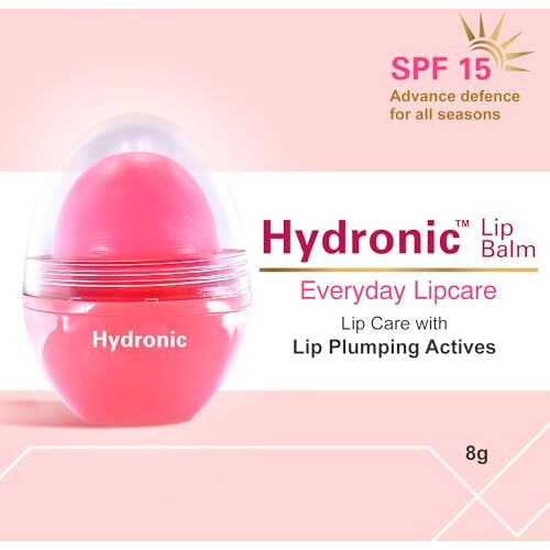 Regaliz Hydronic Lip Balm | Intense Hydration & Nourishment | Soothing & Protective Formula For Soft, Smooth Lips | Pack Of 2,Pink