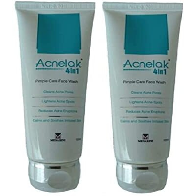 Acnelak Face Wash, White, 100 Ml (Pack Of 2)