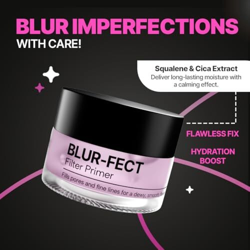 Sotrue Blurfect Filter Face Primer 15Gm | Instantly Blurs Fine Lines, Wrinkles & Pores | Hydrating, Lightweight & Non-Sticky | For Flawless & Smooth Makeup Base | Cruelty-Free