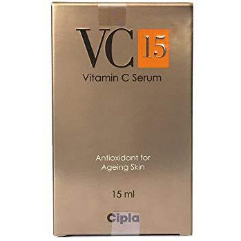 Cipla Vc 15 Vitamin C Serum | Rich In Antioxidants For Ageing Skin | 15Ml