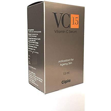 Cipla Vc 15 Vitamin C Serum | Rich In Antioxidants For Ageing Skin | 15Ml