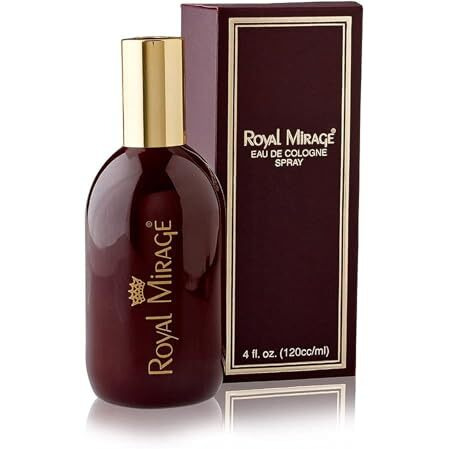Royal Mirage Original Eau De Cologne | Classic & Timeless Fragrance | Lush Green, Jasmine & Patchouli Notes | Long-Lasting Scent | Perfect For Everyday Sophistication & Special Occasions | 120Ml