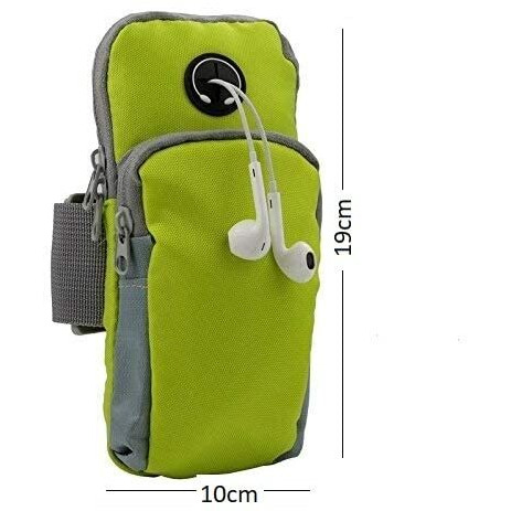 Jern Waterproof Jogging/Running Sports Armband For Mobile Phones Up To 6.7 Inches Jogging Arm Pouch (Unisex)