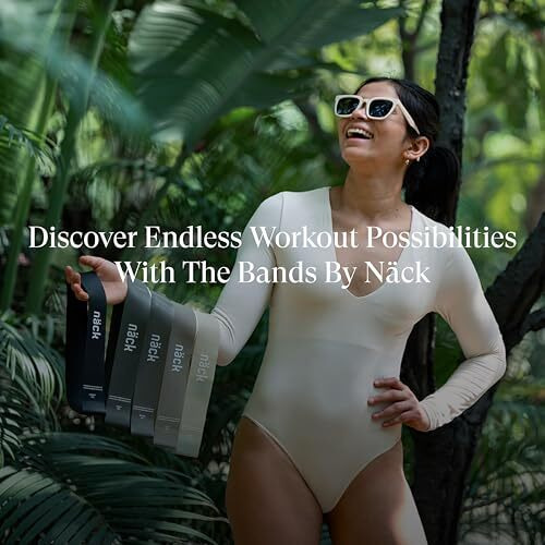 The Bands By Nck | Mini Resistance Bands | Set Of 5 | Designed In Sweden | Mobility, Strength And Resistance Training | Workout Anywhere | 100% Natural Rubber | Versatile And Effective