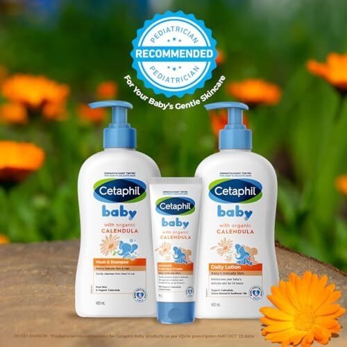 Cetaphil Baby Cream, Face & Body Moisturizing Cream | Advance Protection | Gentle & Soft With Organic Calendula 85Gm