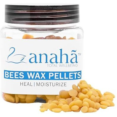Anaha Yellow Beeswax Pellets (100 G) | Triple Filtered, 100% Pure & Cosmetic-Grade | Beeswax For Lip Balm, Lotions, Candles, Soaps, And Body Care Products