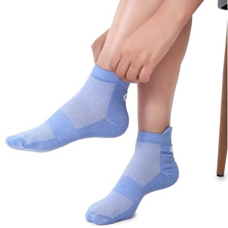 Xjarvis Miami Ankle Socks For Women & Girls  Soft Cotton, Odor-Free, Breathable & Comfortable Everyday Socks  Perfect For Sports, Running & Available Multicolor (Pack Of 3)