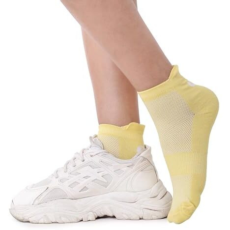 Xjarvis Miami Ankle Socks For Women & Girls  Soft Cotton, Odor-Free, Breathable & Comfortable Everyday Socks  Perfect For Sports, Running & Available Multicolor (Pack Of 3)
