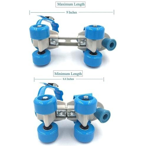 E Royal Shop New Roller Skates For Kids Age Group 4-15 Years Adjustable Inline Skating Shoes (Multi Colour)