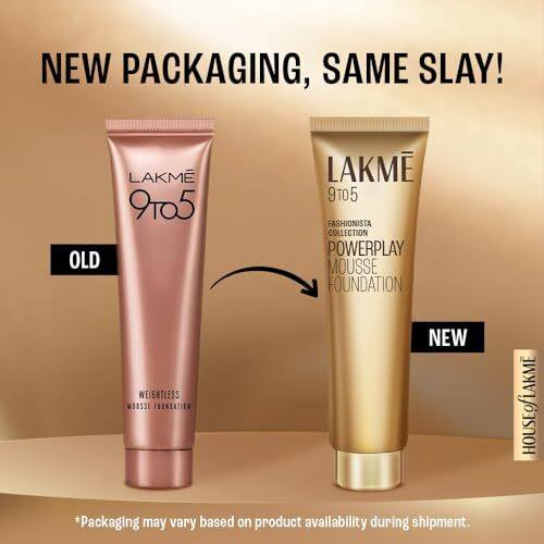 Lakm 9 To 5 Weightless Mousse Foundation, Beige Vanilla, 25G Matte Finish, Light, All Skin Type
