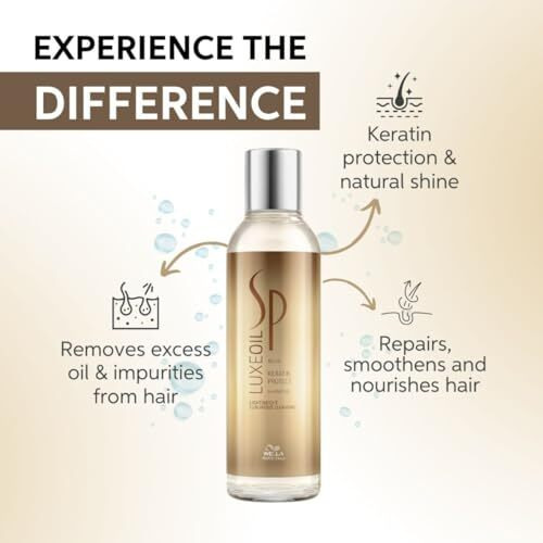 Wella Professionals Sp Luxe Oil Keratin Protect Shampoo, 200Ml