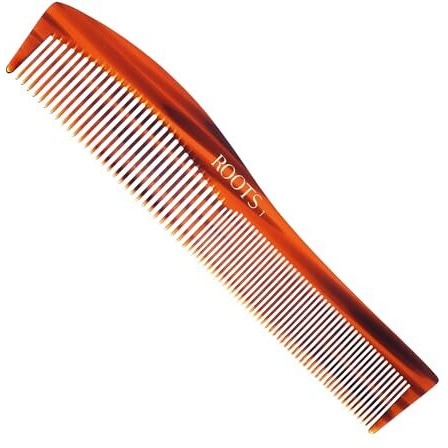 Roots - Classic Brown Dressing Comb - Designed With Dual Wide And Fine Tooth Hair Comb For Men And Women - Style Your Hair Hassle-Free - Light Weight Pack Of 1- Model No.1