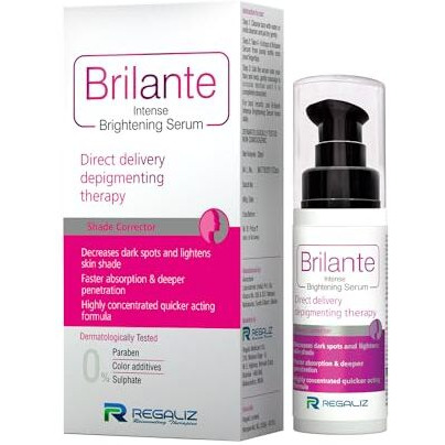 Regaliz Brilante Intense Brightening Serum | Advanced Dark Spot & Hyperpigmentation Treatment | Evens Skin Tone, Reduces Acne Scars, And Enhances Radiance | 50Ml