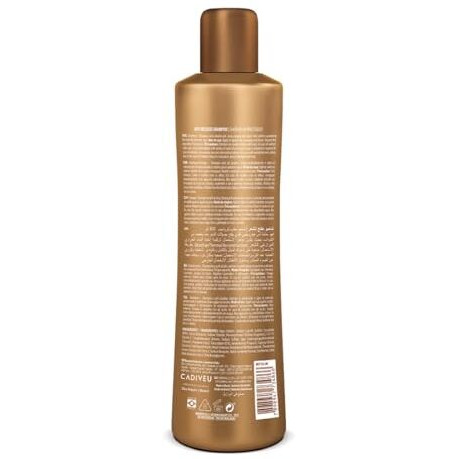 Brasil Cacau Anti Residue Hair Shampoo With Keratin, Cocoa And D-Panthenol For Deep Cleaning, Freezy, Dull, Dry And Damaged Hairs, Restores Shine, Softness And Rejuvinates The Hair - 300Ml