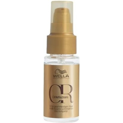 Wella Professionals Oil Reflections Luminous Smoothening Hair Oil | 30 Ml | Non-Sticky Hair Treatment | Avocado & Macadamia Seed Oils | For A Glossy Hair Shine