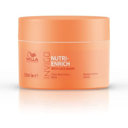 Wella Professionals Invigo Nutri-Enrich Hair Mask | 150 Ml | Nourishing, Hydrating Hair Treatment For Dry & Damaged Hair | With Goji Berry Nutrients