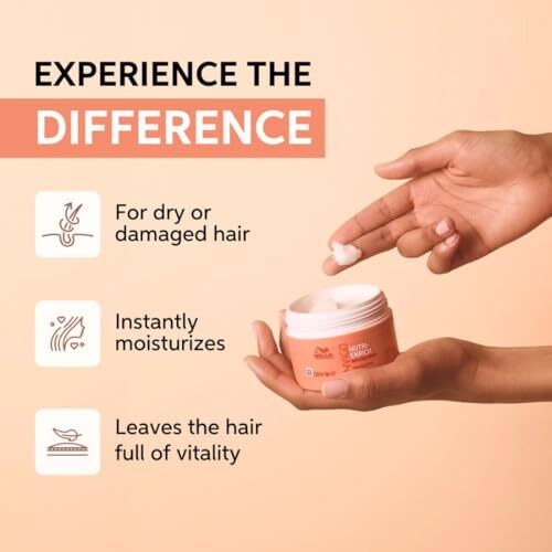 Wella Professionals Invigo Nutri-Enrich Hair Mask | 150 Ml | Nourishing, Hydrating Hair Treatment For Dry & Damaged Hair | With Goji Berry Nutrients