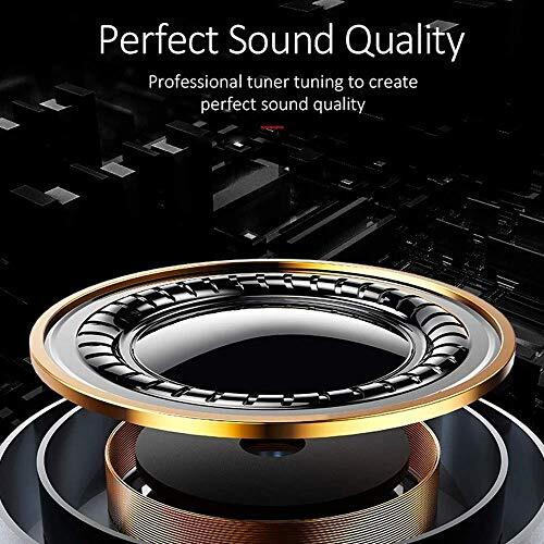 Tessco (Ch-239) Digital Stereo In-Ear Wired Metal Universal Earphones Stereo Bass Noise Canceling Sport Headsets With Mic & Volume Control (Black)