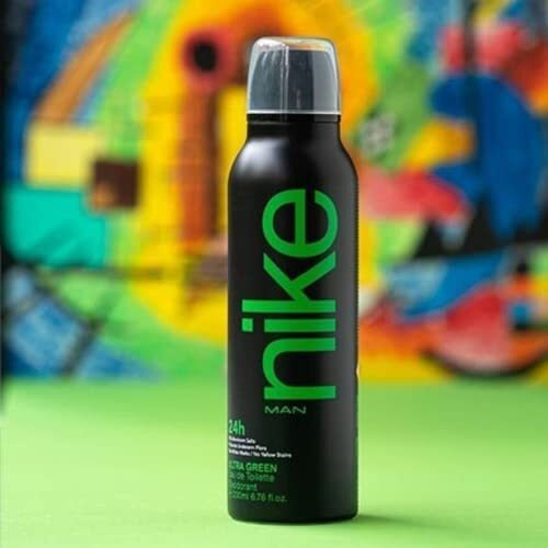 Nike Unisex Ultra Green Man Fresh Scent Deodorant Spray 200Ml, Pack Of 1