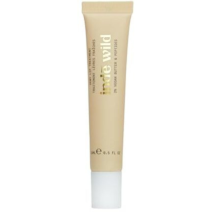 Ind Wild Dewy Lip Treatment - 15Ml | Overnight Repair Vegan Lip Balm & Moisturizer | Lasts For 8+ Hour | With Natural Desi Ghee, Shea Butter, Squalane & Hyaluronic Acid | Hydrating Korean Fomrulation