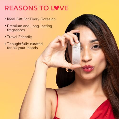 Moody Premium Perfume Gift Set Of 4 For Women | Mother's Day Gift Hamper | Long Lasting Edp Fragrance Scent Upto 8 Hours | Birthday Gift | Perfume Spray Set, Pack Of 4X20Ml