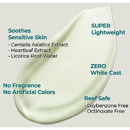 Numbuzin No.1 Clear Filter Sun Essence | No White Cast, Hydrating, Moisturizing, Cools Down, Light Finish, 1.69 Fl Oz