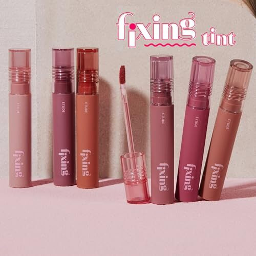 Etude Fixing Tint 11 Rose Blending | Long Lasting High Pigmented Liquid Lipstick |Waterproof Lightweight Matte Finish Lip Stain| Full Coverage
