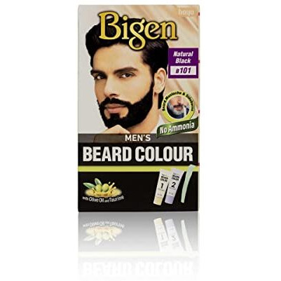 Bigen Mens Beard Colour Natural Black B101