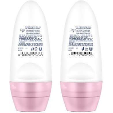 Dove Eventone Floral Deodorant Roll On For Women||50 Ml+Dove Eventone Deodorant Roll On For Women||50 Ml,2 Count