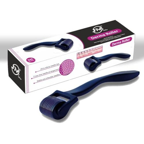 T Topline Derma Roller For Face Acne Scars, Skin Ageing & Hair Regrowth(0.5Mm,0.75Mm,1.0Mm,1.5Mm) (0.75 Mm)