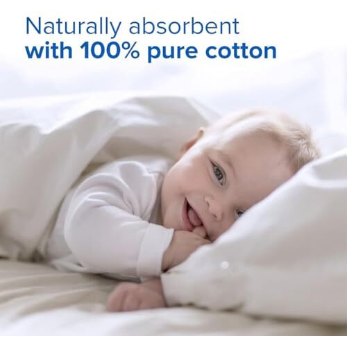 Johnson & Johnson Buds Gentle, 150 Swabs (White, 75 Count)