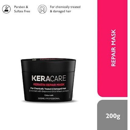 Godrej Locking Solutions And Systems Professional Keracare Keratin Repair Mask 200 Gramm - All, Fresh