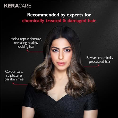 Godrej Professional Keracare Repair Shampoo (250Ml) | Sulphate-Free | For Chemically Treated Hair | With Grapeseed Oil