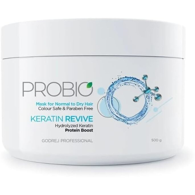Godrej Locking Solutions And Systems Godrej Professional Probio Keratin Revive Mask (500 Gram, All, Fresh)