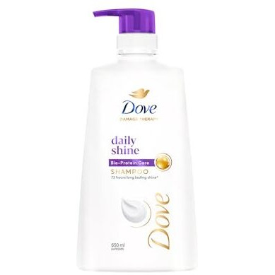 Dove Daily Shine Shampoo For Dull Hair, 650 Ml