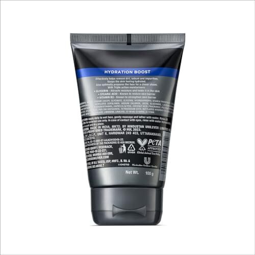 Dove Men+Care Hydration Boost Facewash For Men, 100Ml