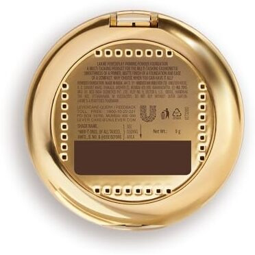 Lakme 9 To 5 Primer With Matte Powder Foundation Compact, Natural Almond, 9G