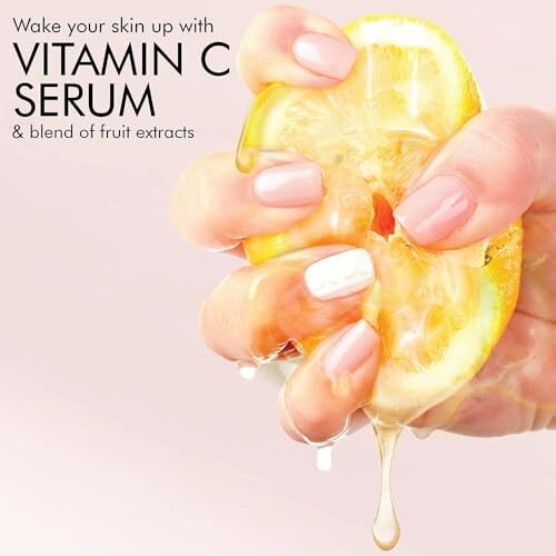 Lakm Blush & Glow Exfoliating Face Wash With Vitamin C Serum, Brightening And Gentle Facewash With Lemon Fruit Extracts For All Skin, 100Gm,1 Count