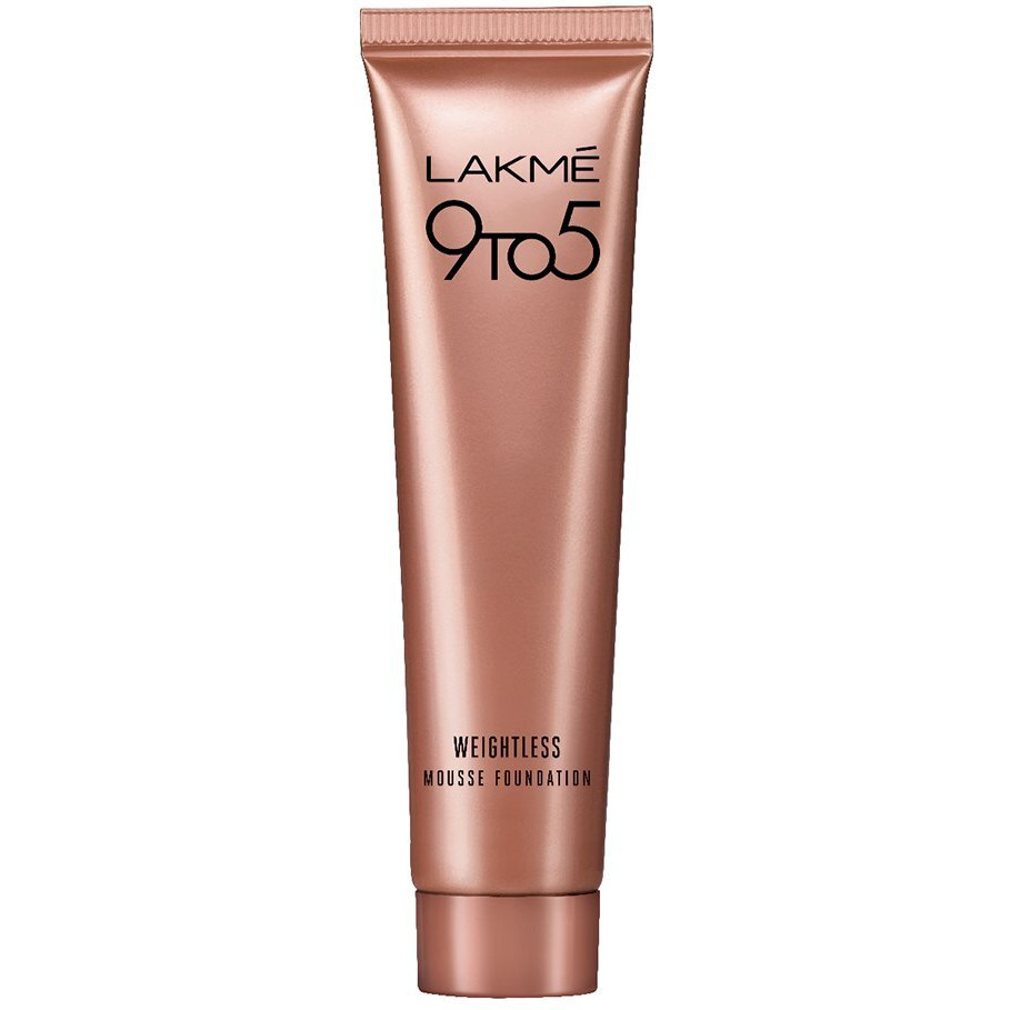Lakm 9 To 5 Powerplay Mousse Foundation Mini, Beige Vanilla (6G) | Natural Matte Finish Foundation Cream | Mousse Long Lasting , Full, All