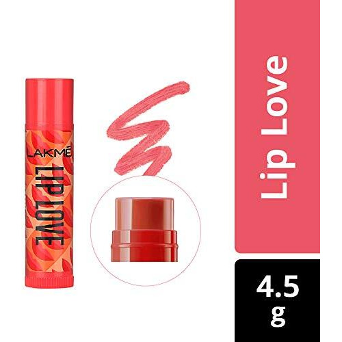 Lakm Lip Love Chapstick Apricot, 4.5 G