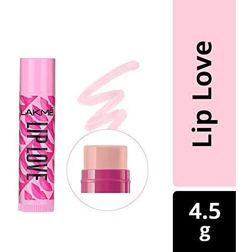 Lakm Lip Love Spf 15 Lip Balm For Soft, Smooth, And Moisturised Lips, 4.5Gm-Insta Pink,1 Count