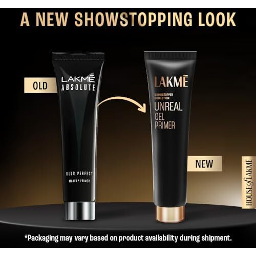 Lakme Absolute Under Cover Gel Face Primer, Transparent Makeup Primer To Prep Skin For Smooth & Long Lasting Makeup - Moisturizing Makeup Base, 30 G